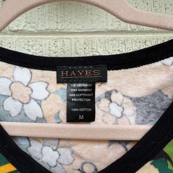 Hayes Vintage Y2K Retro Pin Up Girl Graphic Tank Top - Picture 3 of 3